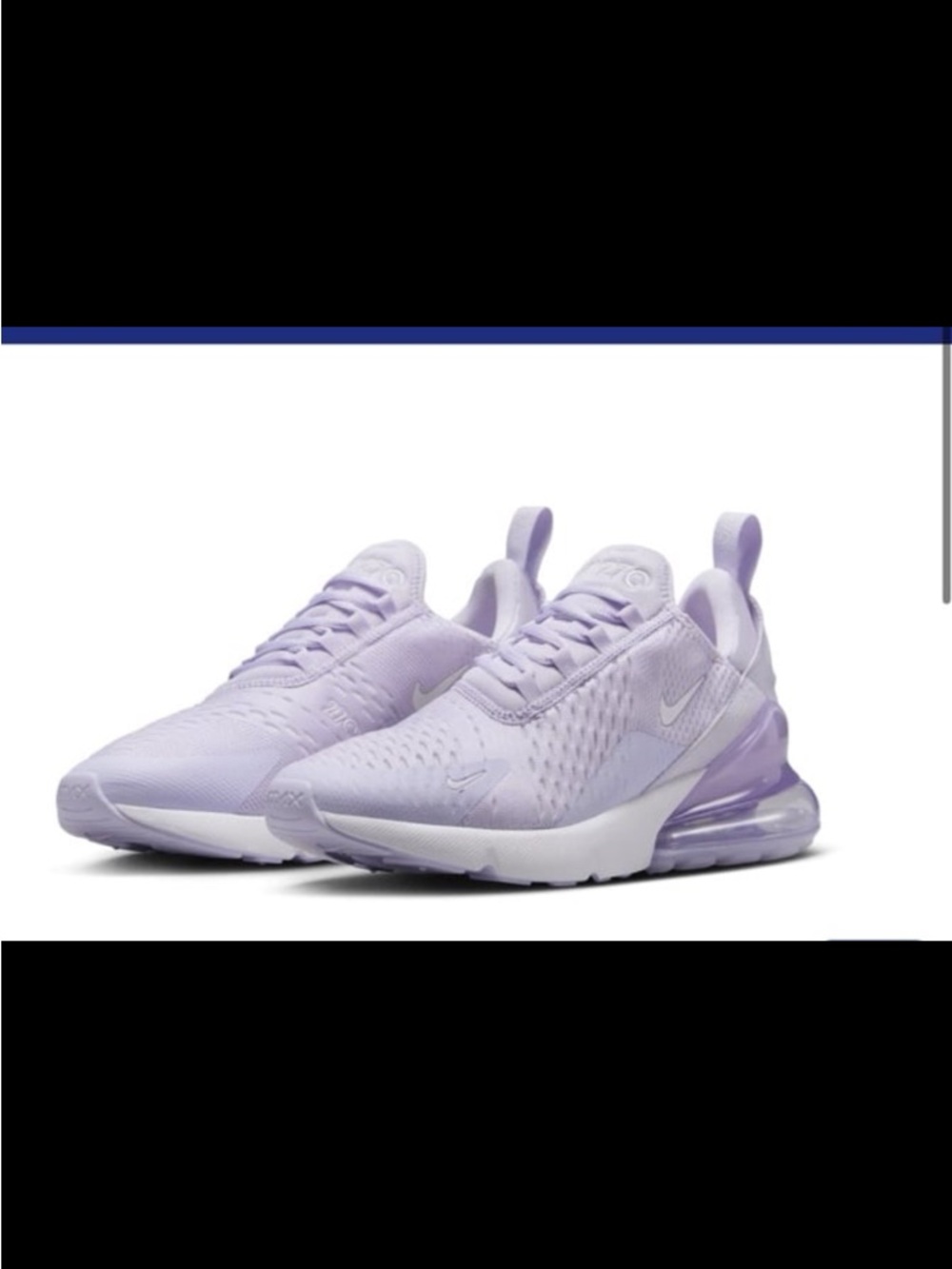 Nike Women’s Air Max 270 Amethyst Athletic Sneakers